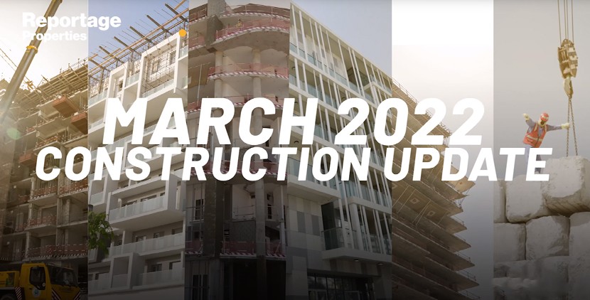 Construction Progress - March 2022