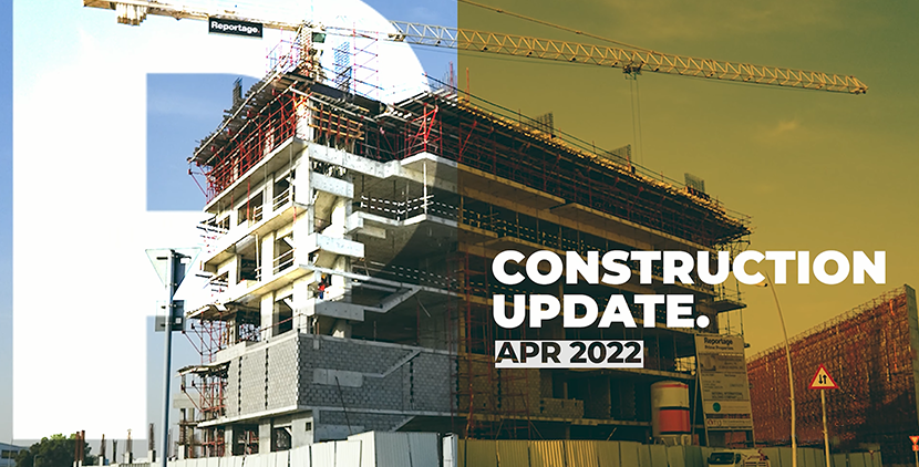 Construction Progress - April 2022