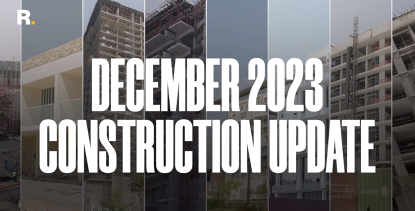 Reportage Construction Progress Update - December 2023