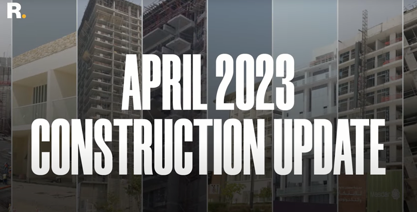 تقرير عن تحديث سير العمل في إنشاءات الريبورتاج - أبريل 2023