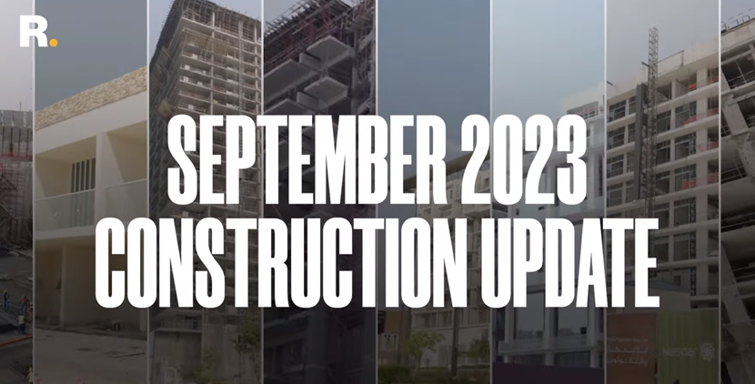 Reportage Construction Update - September 2023
