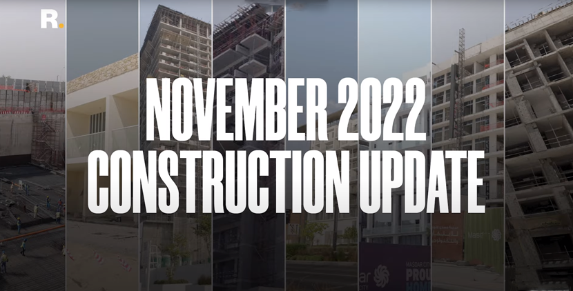 Reportage Construction Progress Update - November 2022