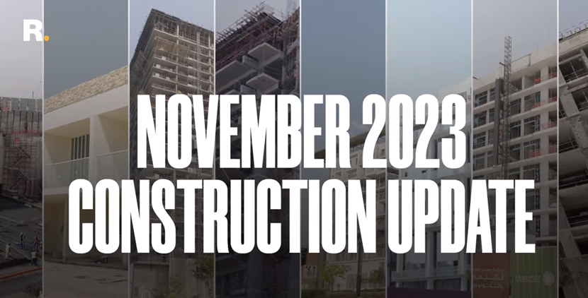 Reportage Construction Progress Update - November 2023