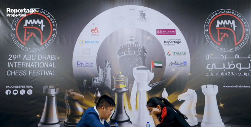 Sponsored by Reportage - Abu Dhabi Chess Festival 2023