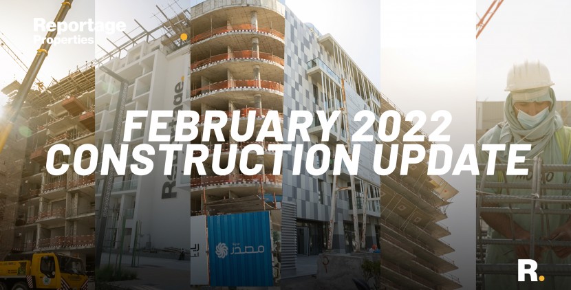 Construction Progress - February 2022