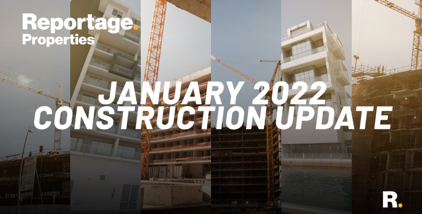 Construction Progress - January 2022