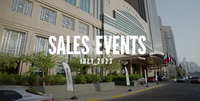 Reportage Properties hosts an Exclusive Sales Event for the month July -2023 at Sofitel, Abu Dhabi.